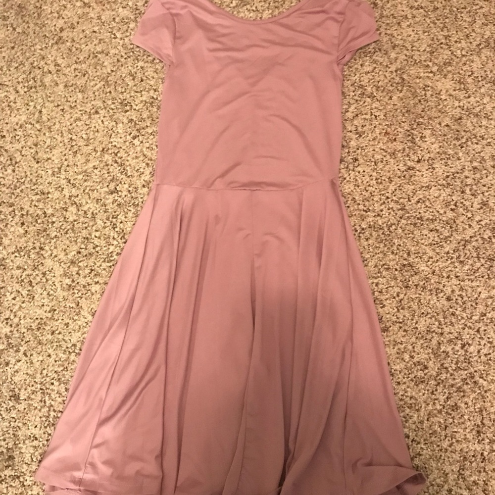 Purple dress